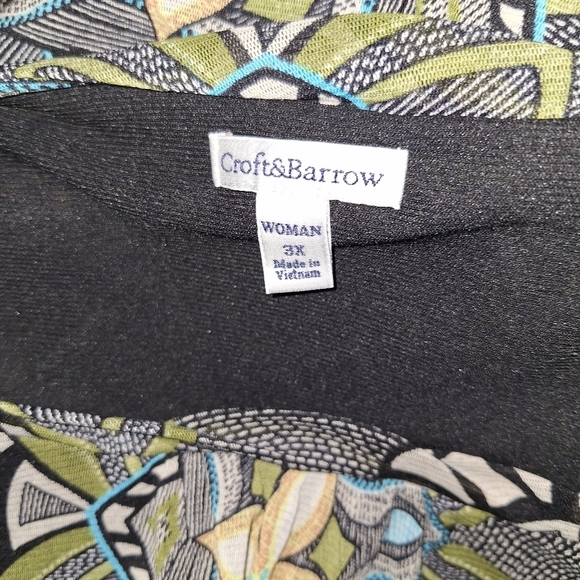 Croft&Barrow blouse size 3X - Picture 7 of 7